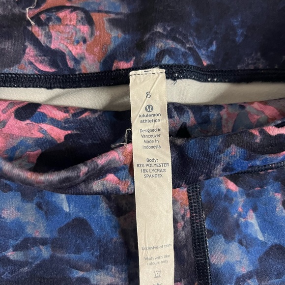 Lululemon Wunder Under Pant *Full-On Luon Moody Mirage (8) #208 - Picture 7 of 9